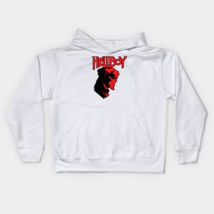 Hellboy Profile (Alt Print) Kids Hoodie